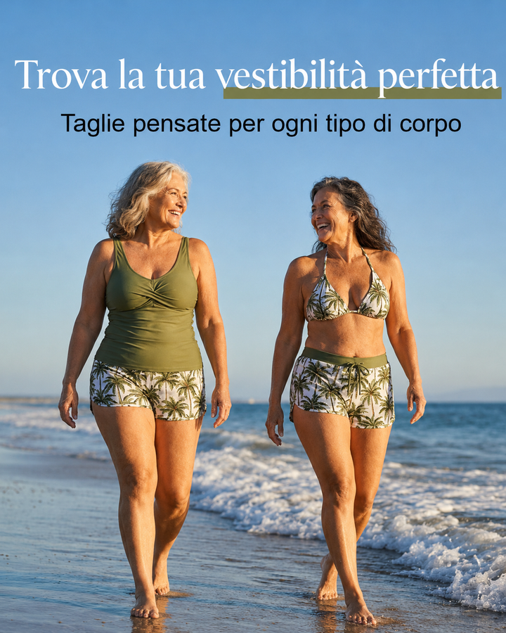 Maren — Ensemble tankini 3 pièces femme