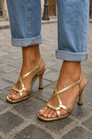 Cassie — Sandales à talons femme élégantes