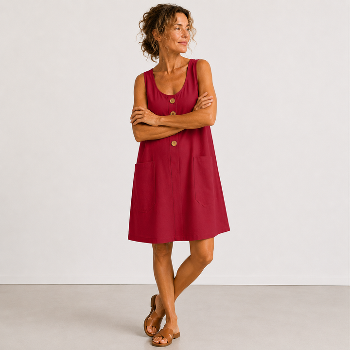 Maud — Robe midi femme élégante