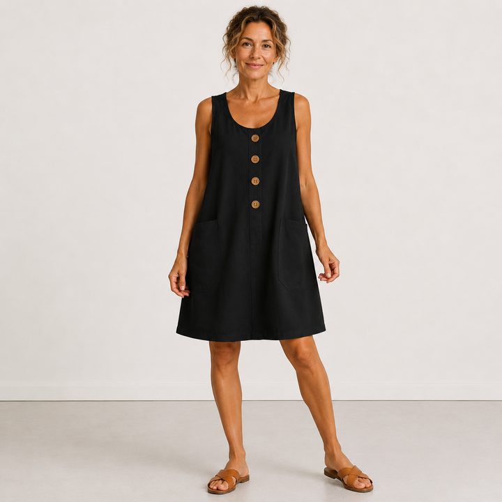Maud — Robe midi femme élégante