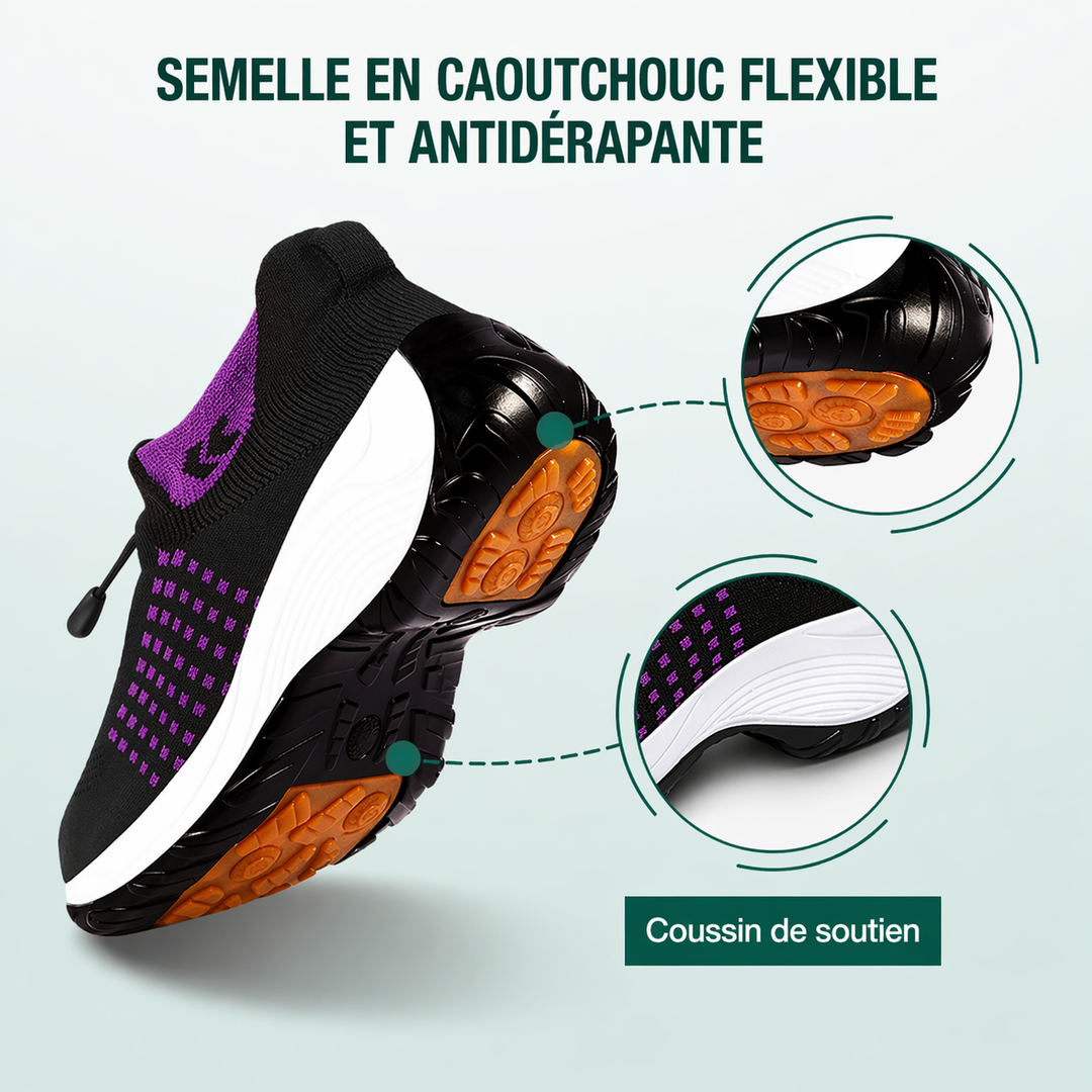 Aurélie | Chaussures orthopédiques respirantes femme