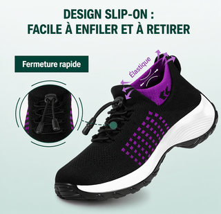 Aurélie | Chaussures orthopédiques respirantes femme