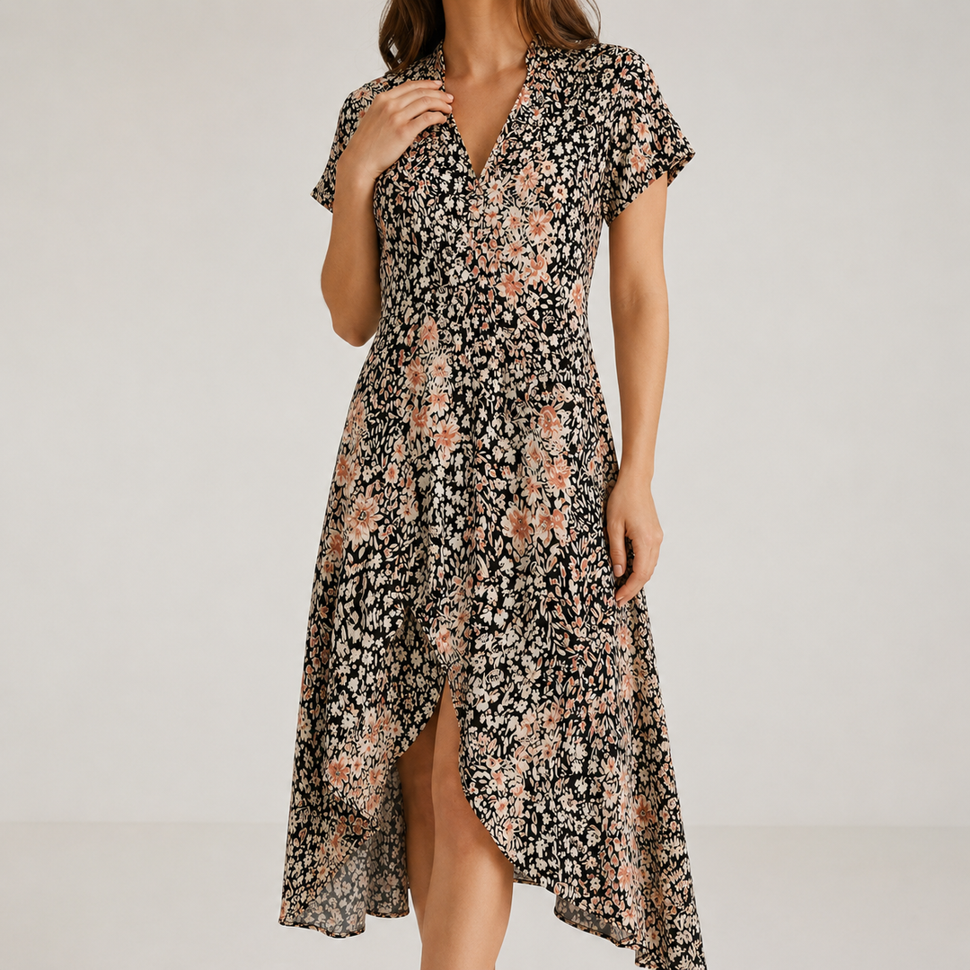 Moira — Robe midi femme légère et confortable