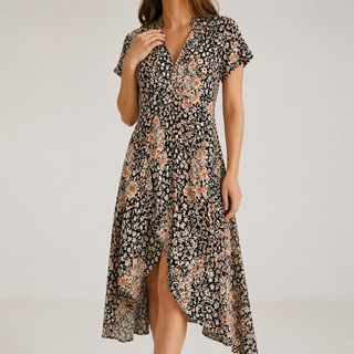 Moira — Robe midi femme légère et confortable