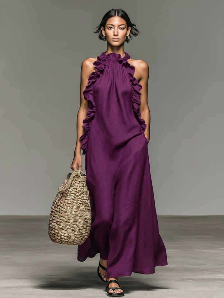 Gladys — Robe longue femme élégante