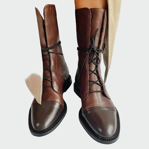 Isolde | Bottes lacées élégantes femme