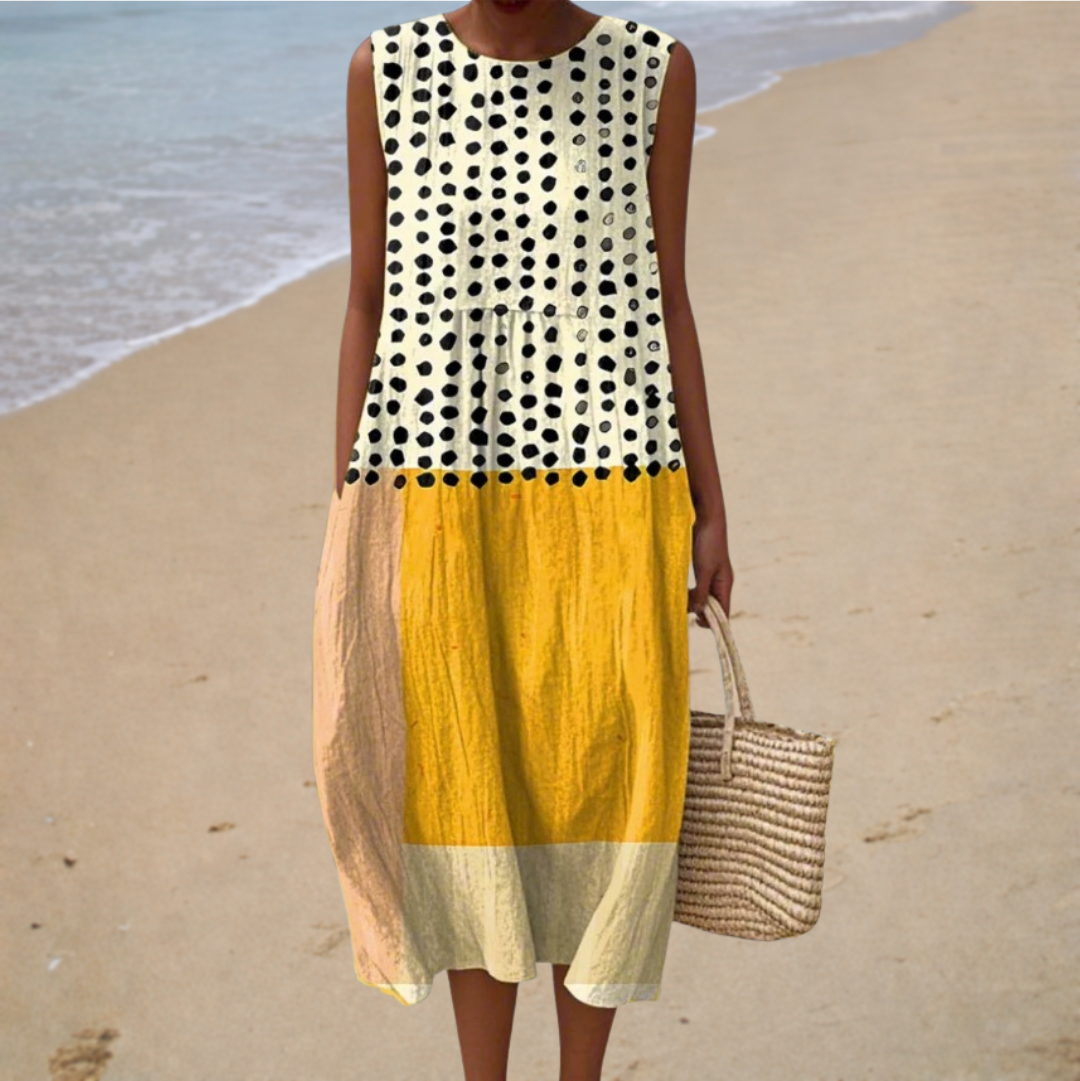 Natalie | Robe Midi Moderne Femme