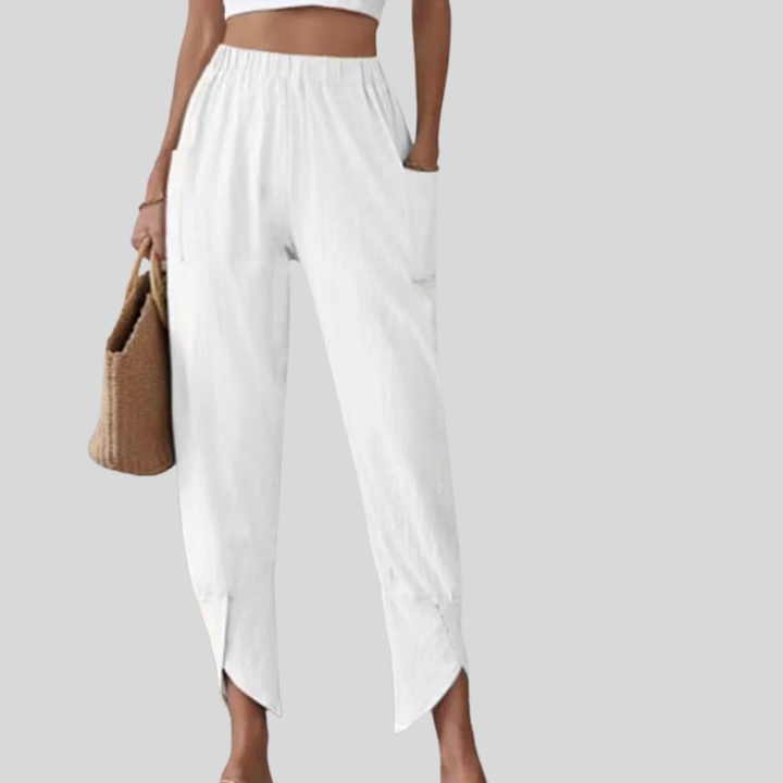 Léa | Pantalon fluide femme estival
