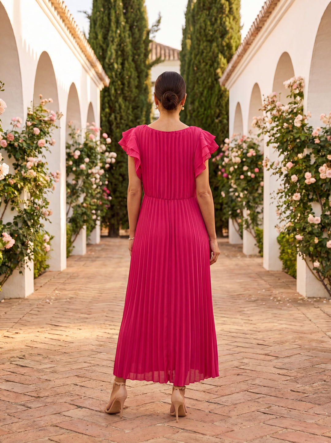 Gloria — Robe longue femme élégante