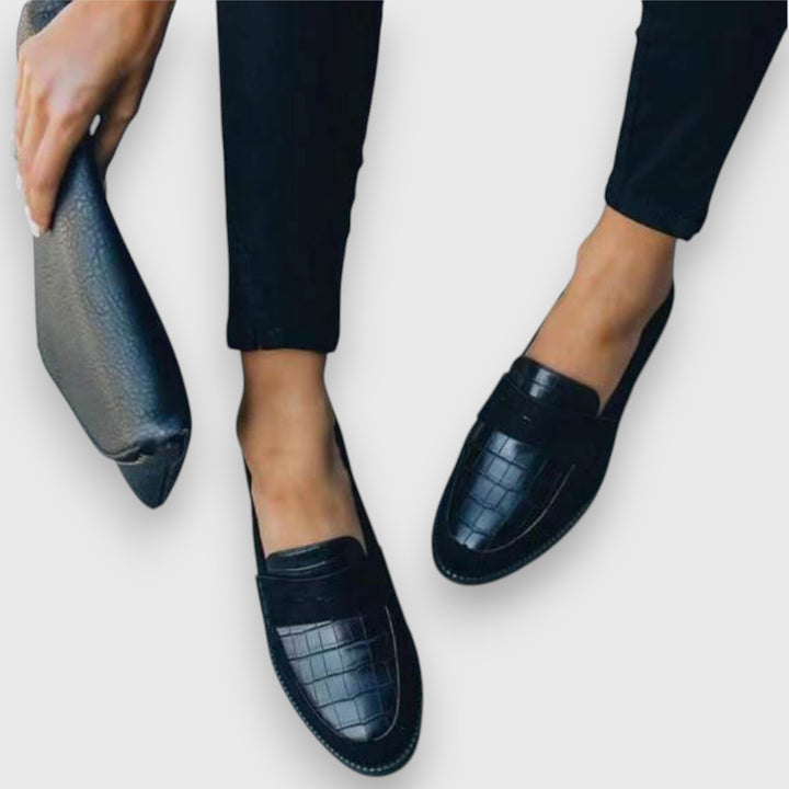 Sara | Mocassins croco femme élégants