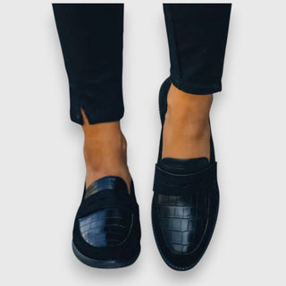 Sara | Mocassins croco femme élégants