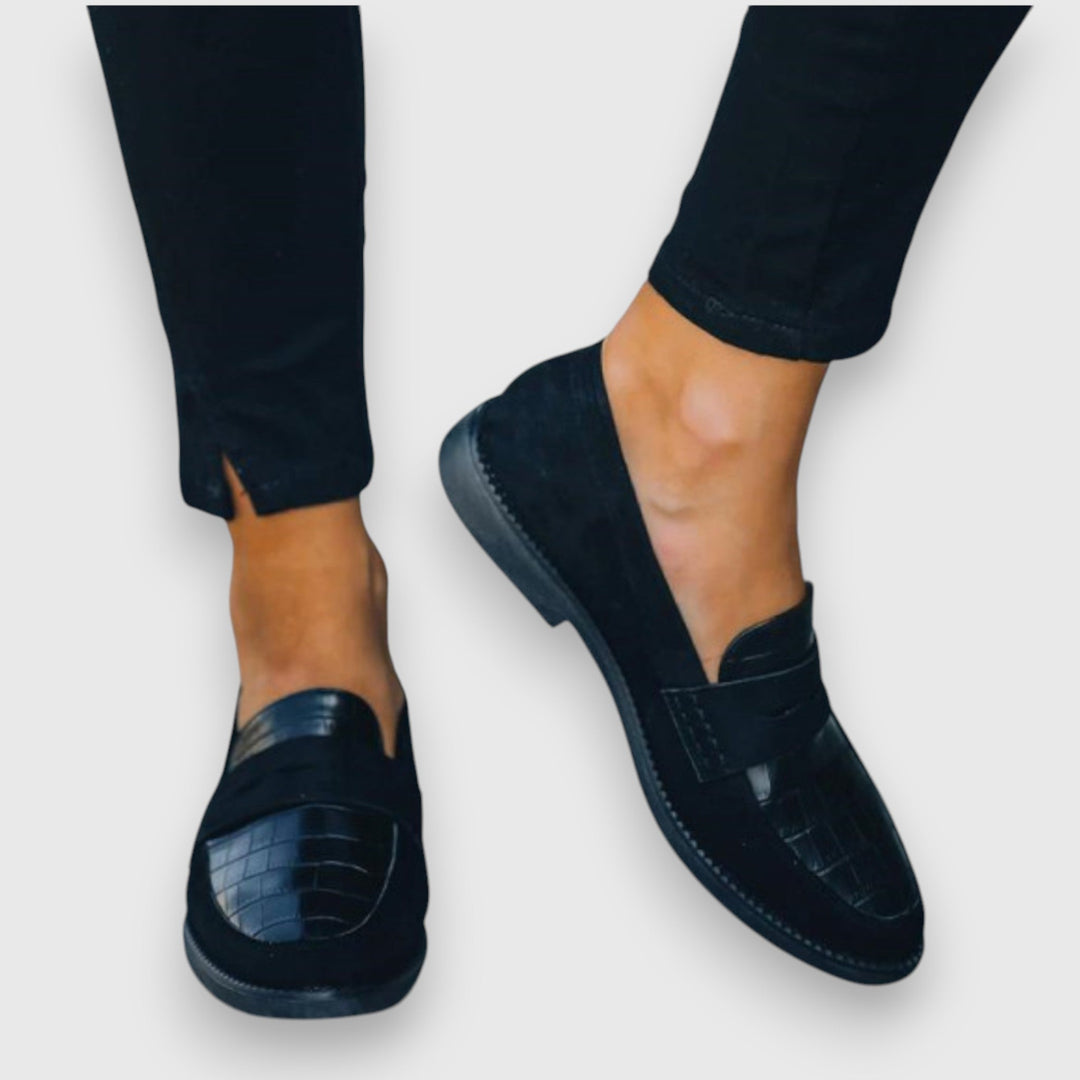 Sara | Mocassins croco femme élégants