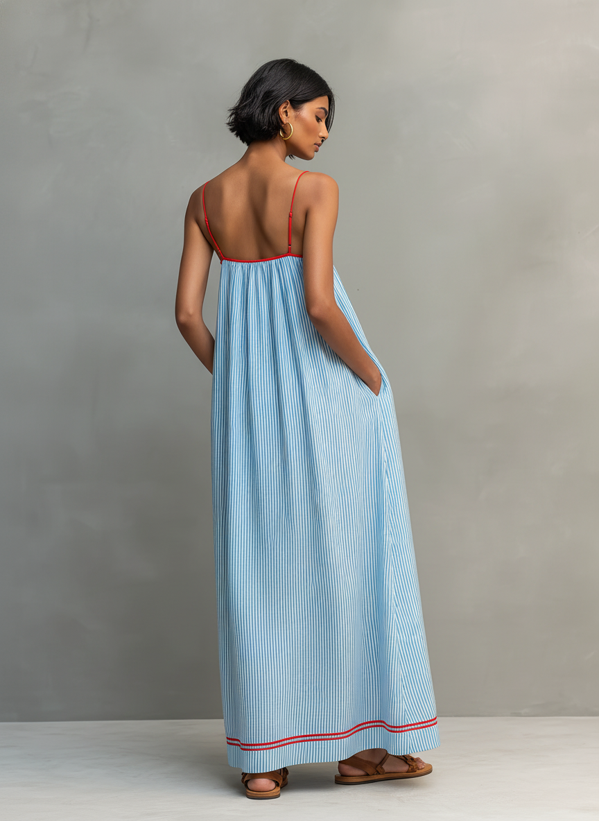 Marelia — Robe longue femme fluide