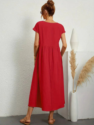 Gabrielle | Robe midi fluide femme