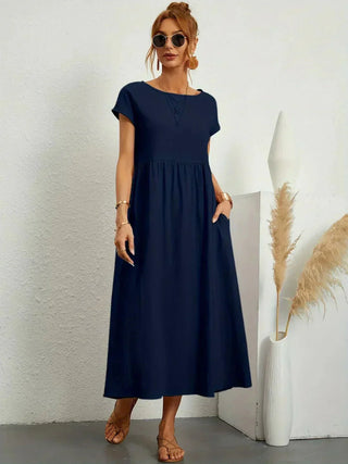 Gabrielle | Robe midi fluide femme
