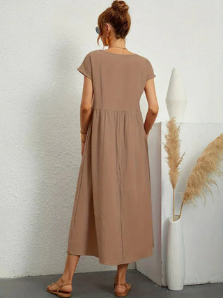 Gabrielle | Robe midi fluide femme