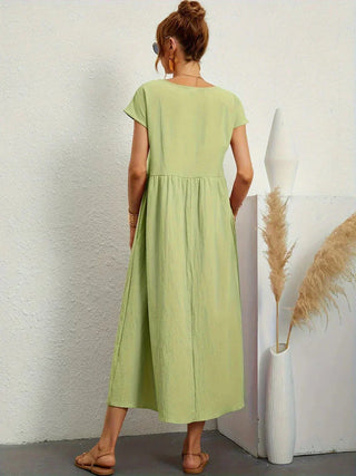 Gabrielle | Robe midi fluide femme