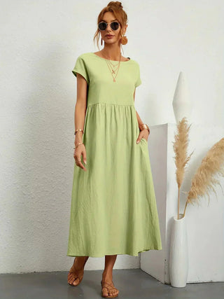 Gabrielle | Robe midi fluide femme