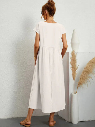 Gabrielle | Robe midi fluide femme