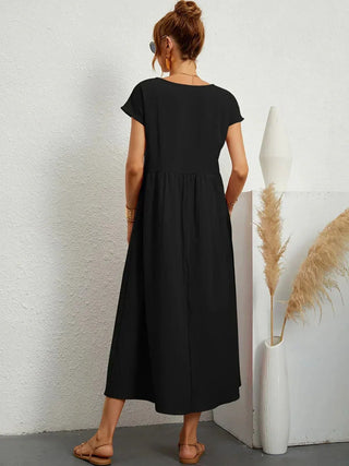 Gabrielle | Robe midi fluide femme