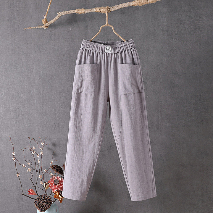 Clémence | Pantalon ample femme minimaliste