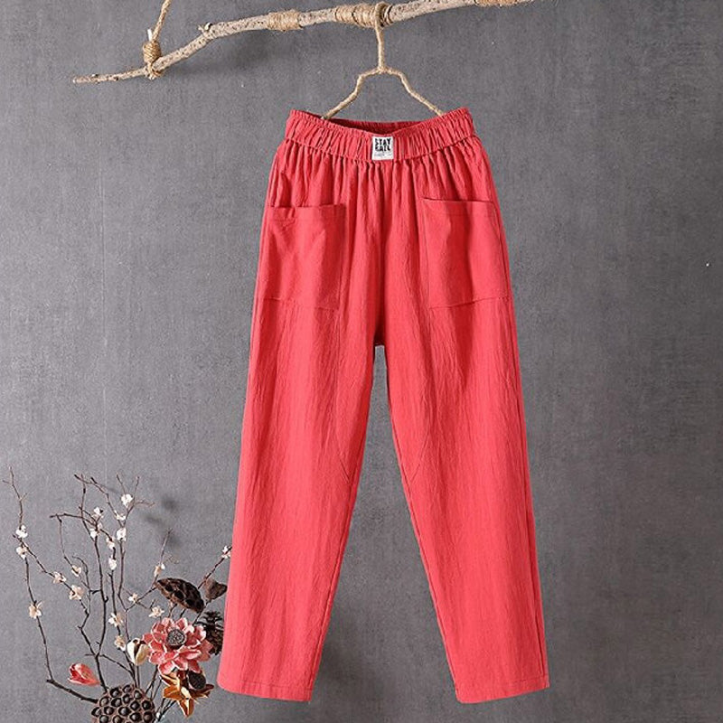 Clémence | Pantalon ample femme minimaliste