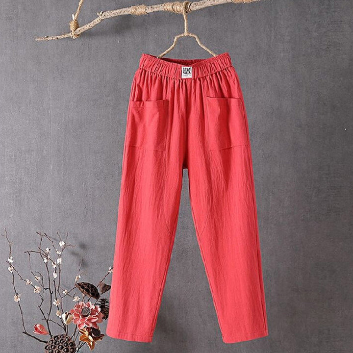 Clémence | Pantalon ample femme minimaliste