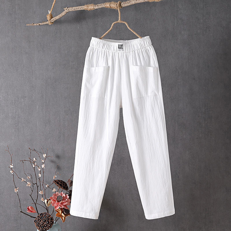 Clémence | Pantalon ample femme minimaliste