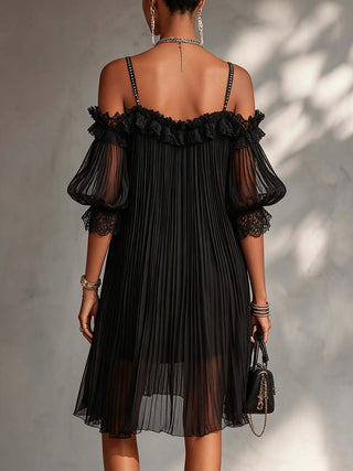 Céline — Robe longue femme imprimée en mousseline