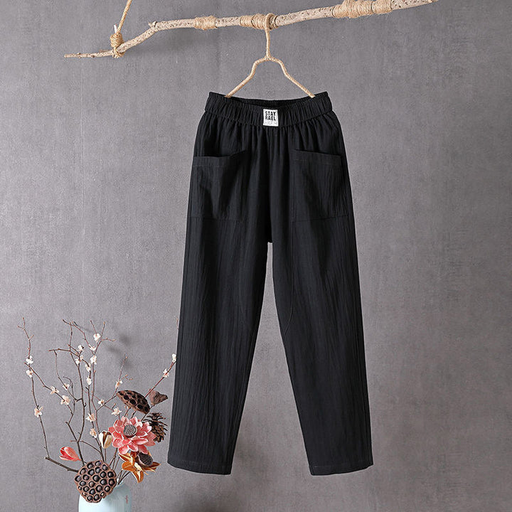 Clémence | Pantalon ample femme minimaliste