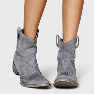 Daphné | Bottines western suédées femme