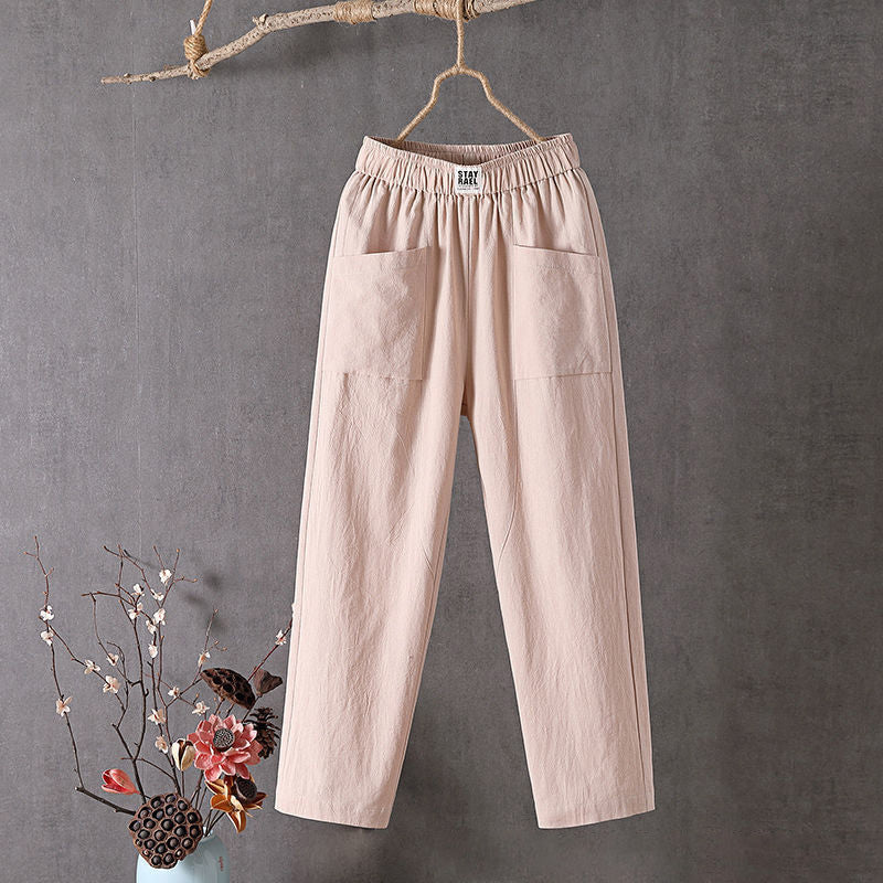 Clémence | Pantalon ample femme minimaliste