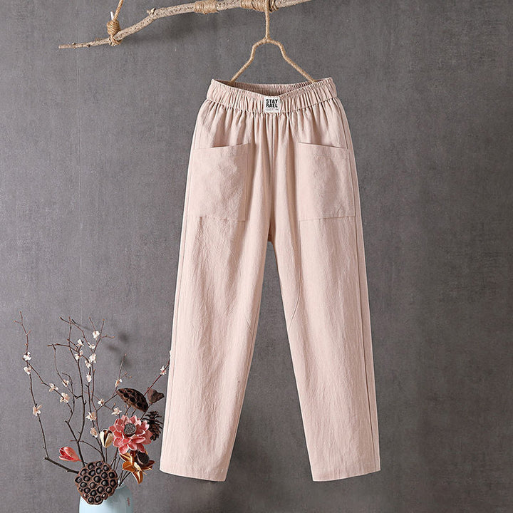 Clémence | Pantalon ample femme minimaliste