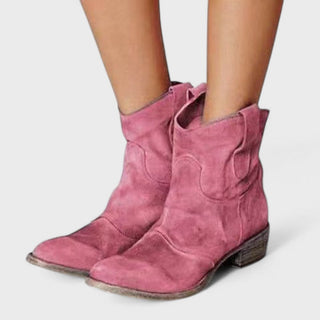 Daphné | Bottines western suédées femme