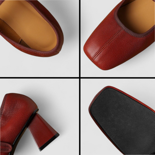 Élodie | Chaussures Mary Jane carré chic femme