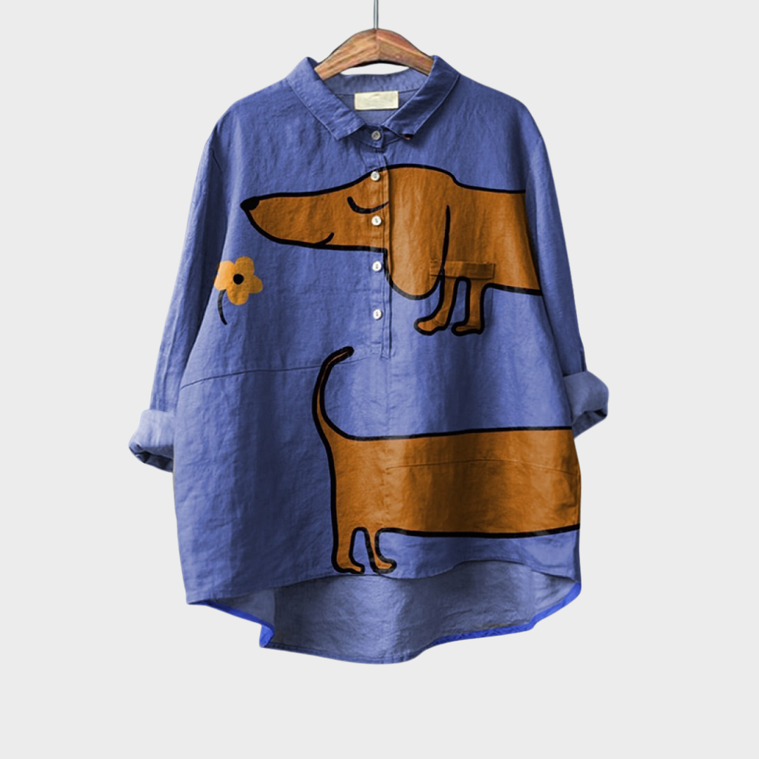 Ondine | Blouse animalière ludique femme