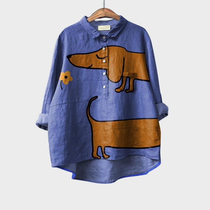 Ondine | Blouse animalière ludique femme
