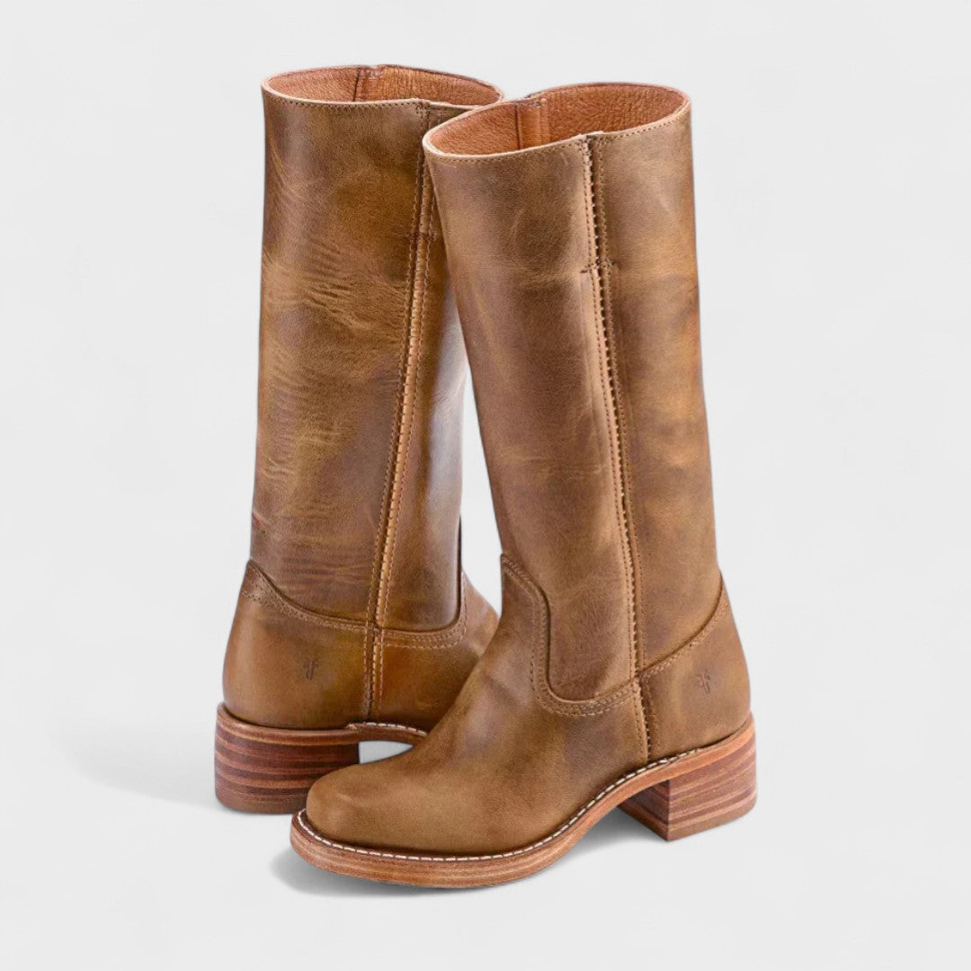 Margaux | Bottes classiques cuir femme