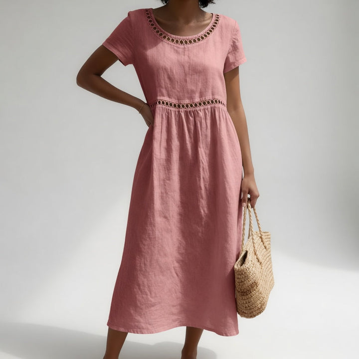Ronda — Robe femme brodée élégante