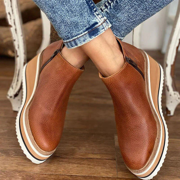 Séverine | Bottines compensées confort femme
