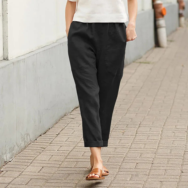 Françoise | Pantalon chino femme raffiné casual
