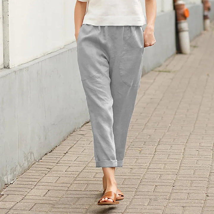 Françoise | Pantalon chino femme raffiné casual