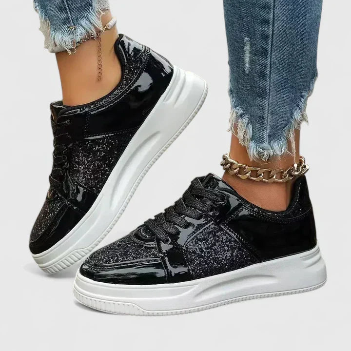 Noa | Baskets brillantes urbaines femme