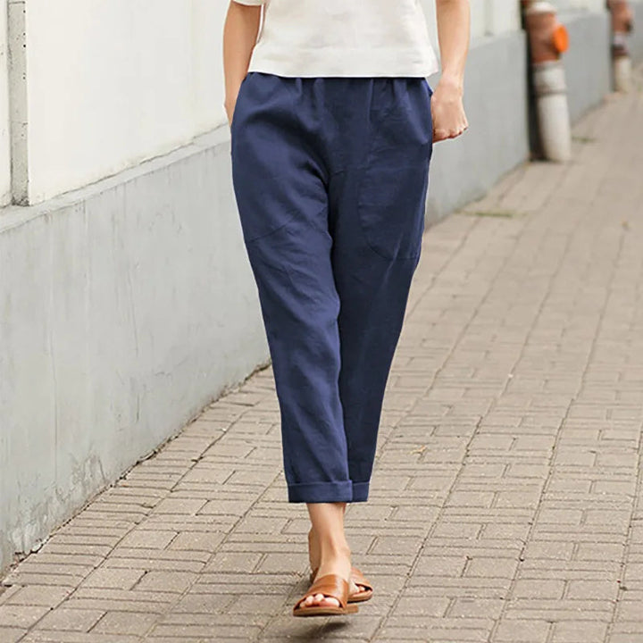 Françoise | Pantalon chino femme raffiné casual