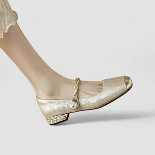 Émeraude | Chaussures Mary Jane bijou élégante femme