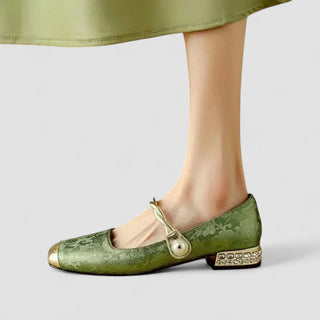 Émeraude | Chaussures Mary Jane bijou élégante femme