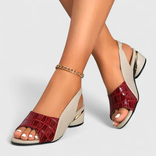 Mariah | Sandales en cuir élégantes femme