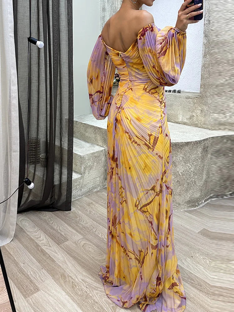 Amelia — Robe élégante femme à col en V