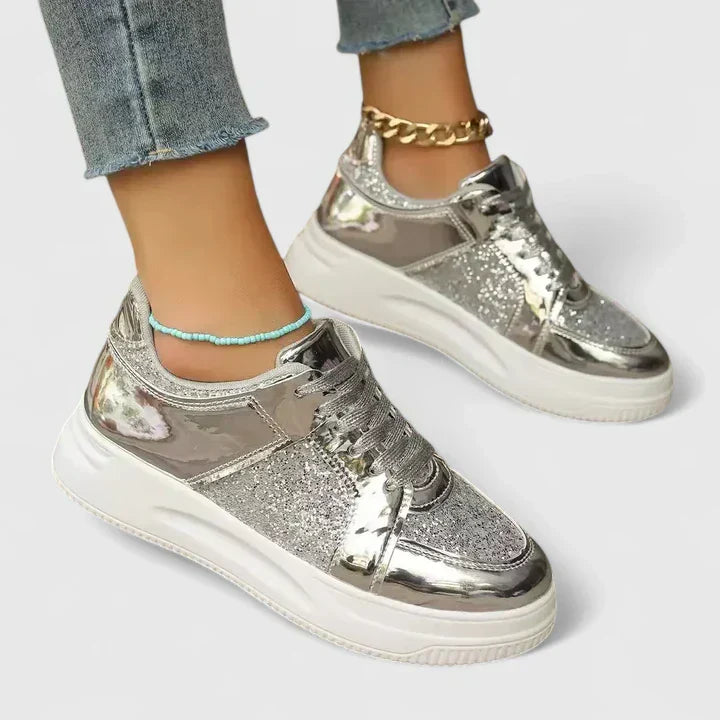 Noa | Baskets brillantes urbaines femme