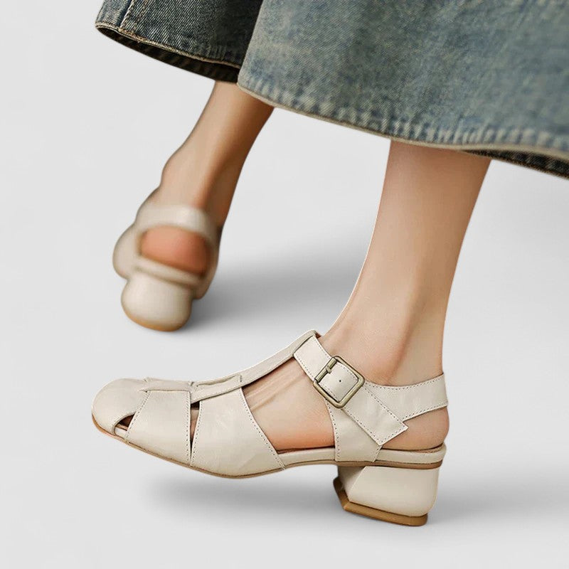 Adèle | Chaussures Mary Jane ouverte rétro femme